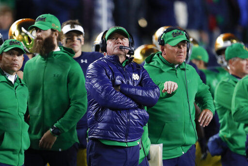 Dec. 28: Notre Dame vs. Iowa State (Camping World Bowl):